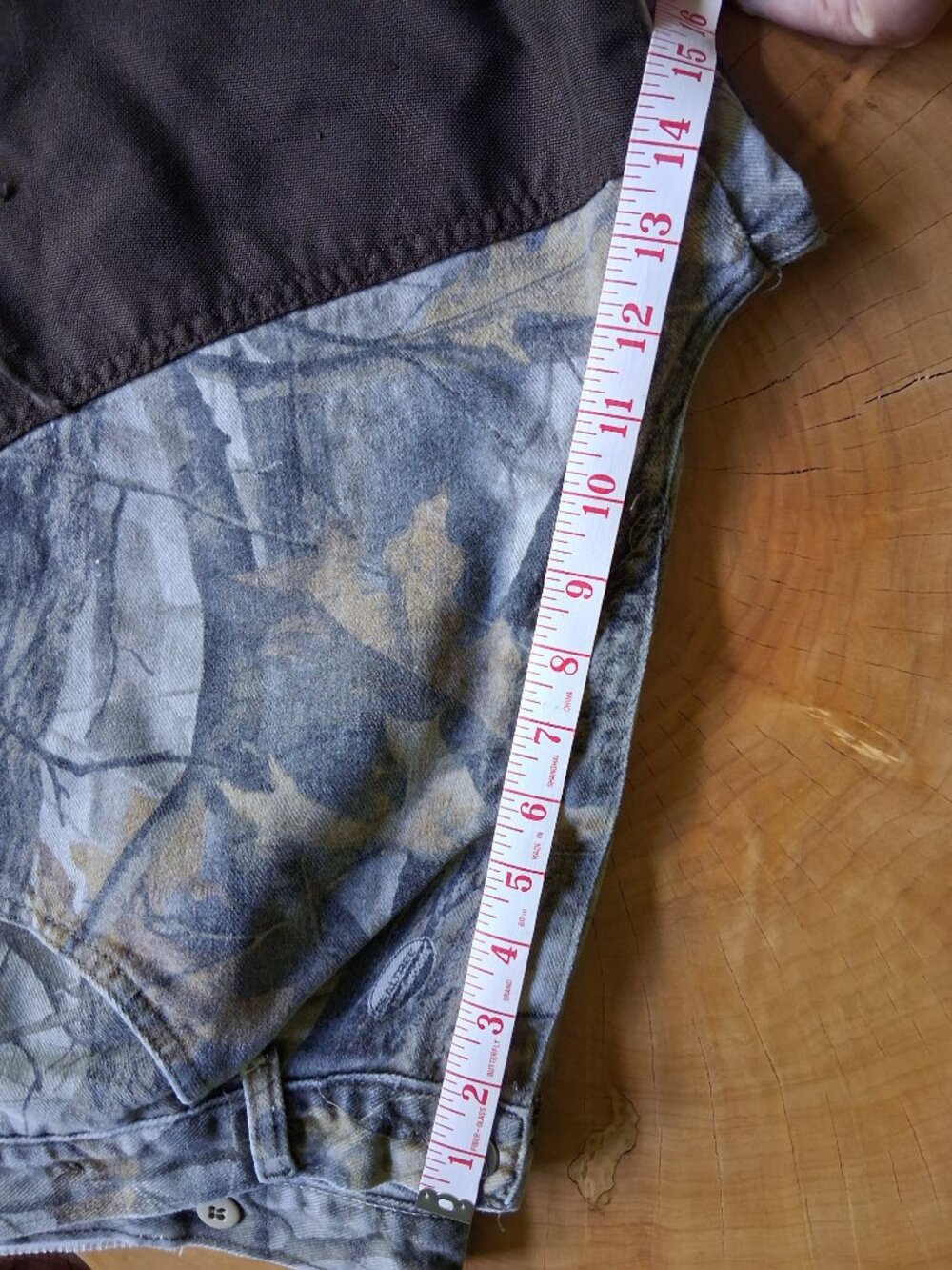 Men's Wrangler Pro Gear Camo Brush Guard Hunting Pants 36X30 Realtree Hardwoods - Picture 12 of 14